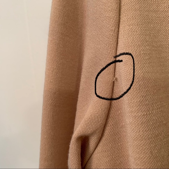 Vintage 1960s/ 1970s Women’s Collared Long Sleeve Dress - Picture 9 of 11